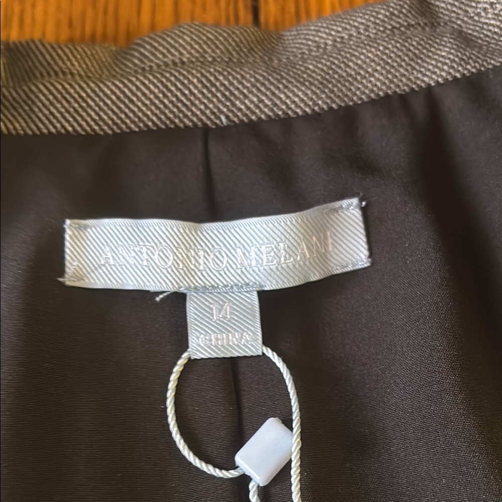 ANTONIO MELANI Gray Blazer - Picture 4 of 8